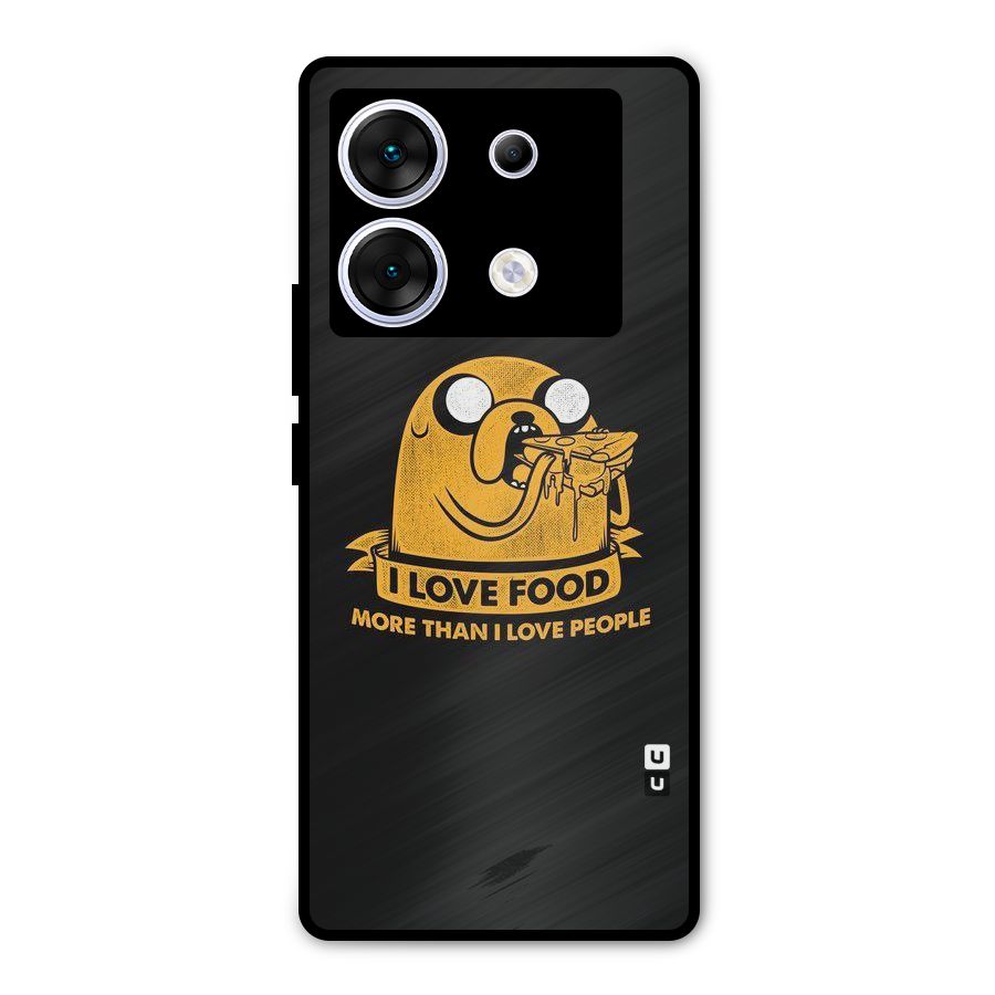 Love Food Metal Back Case for Infinix Zero 30 5G