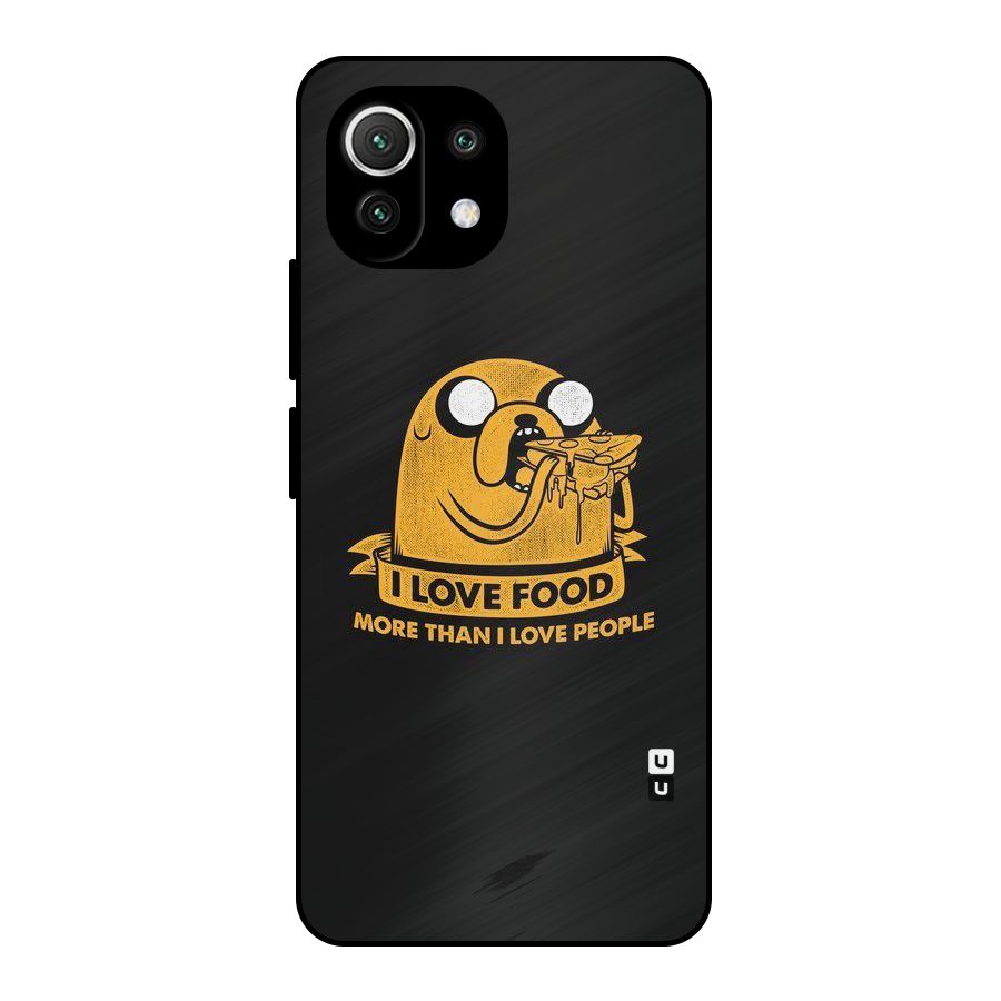 Love Food Metal Back Case for Mi 11 Lite
