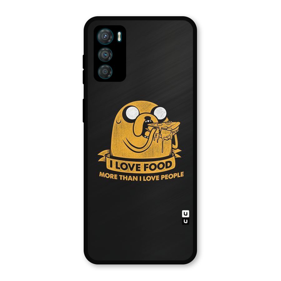 Love Food Metal Back Case for Moto G42