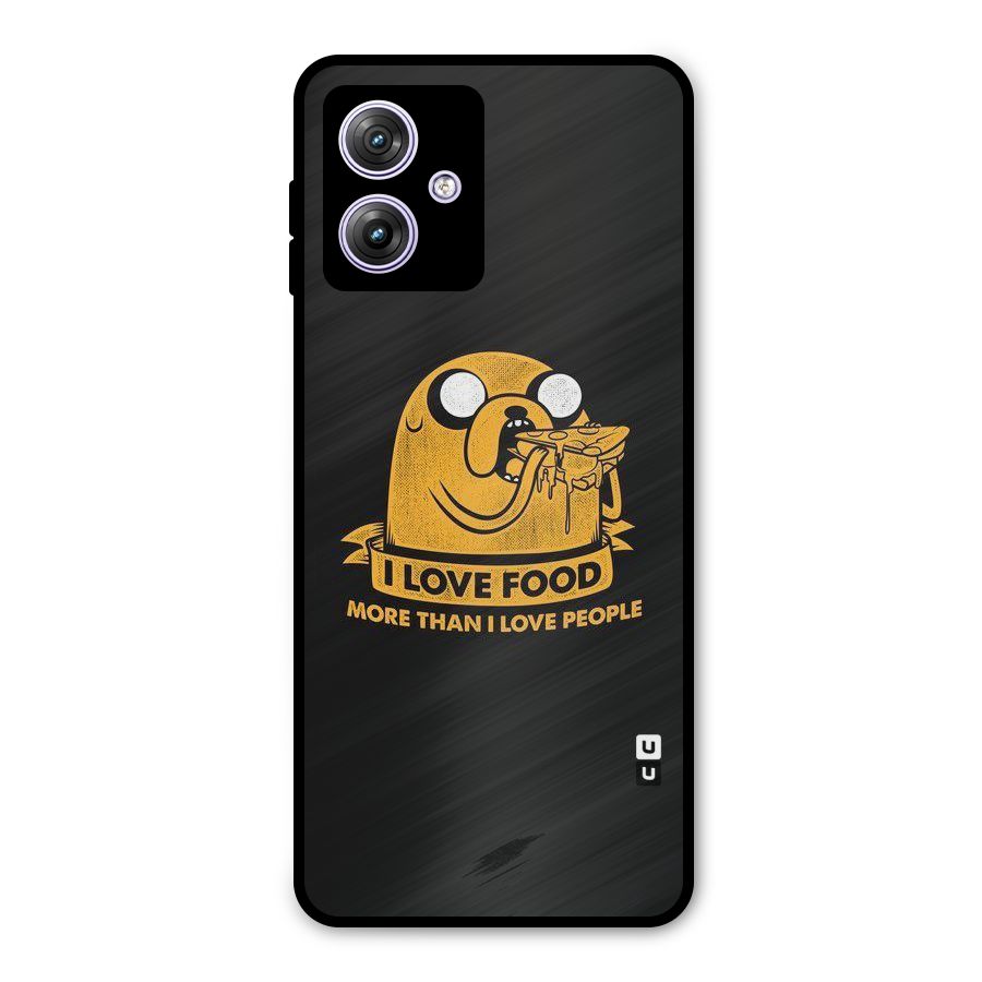 Love Food Metal Back Case for Moto G64