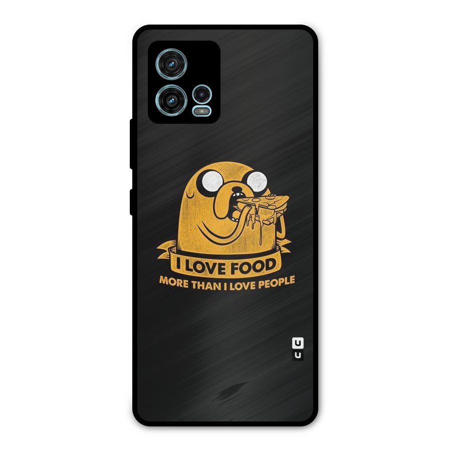 Love Food Metal Back Case for Moto G72