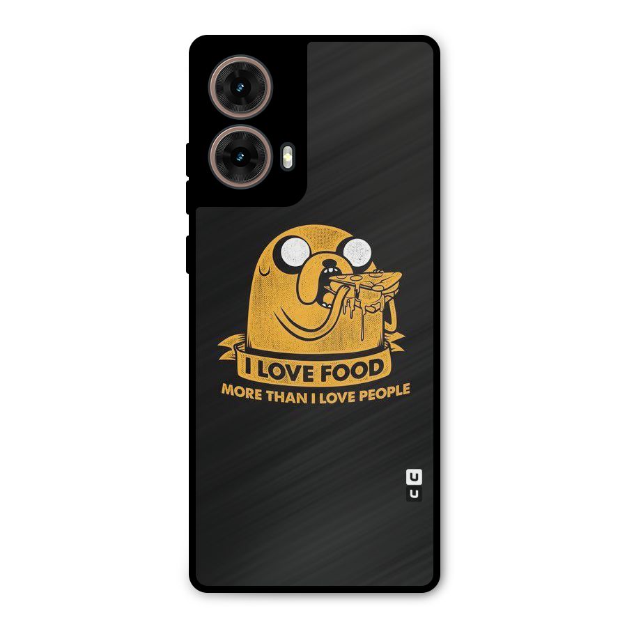 Love Food Metal Back Case for Moto G85