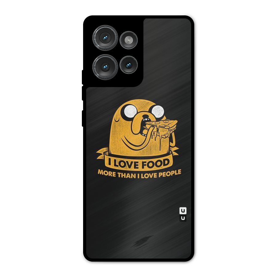 Love Food Metal Back Case for Motorola Edge 50