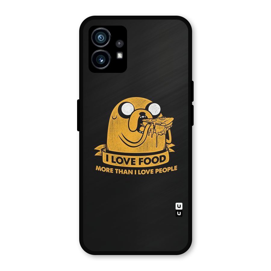 Love Food Metal Back Case for Nothing Phone 1