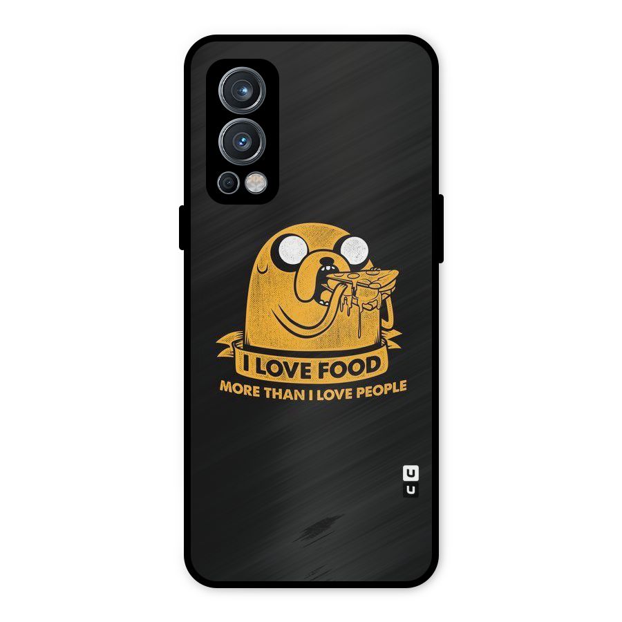 Love Food Metal Back Case for OnePlus Nord 2 5G
