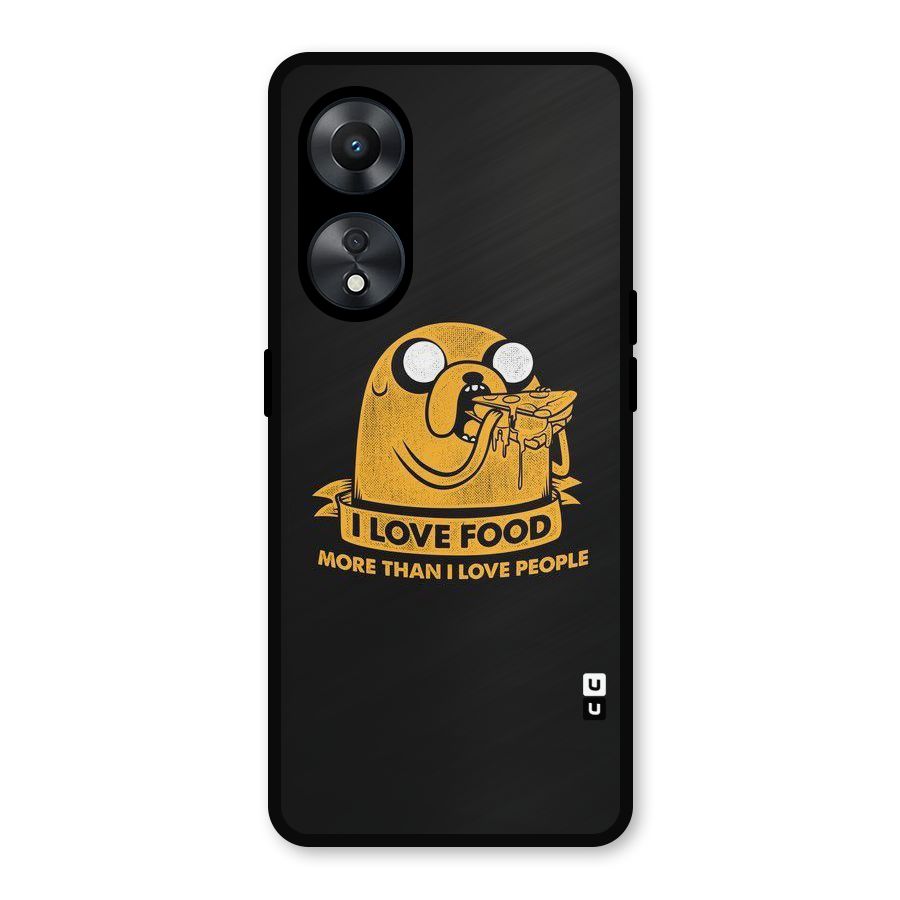Love Food Metal Back Case for Oppo A78