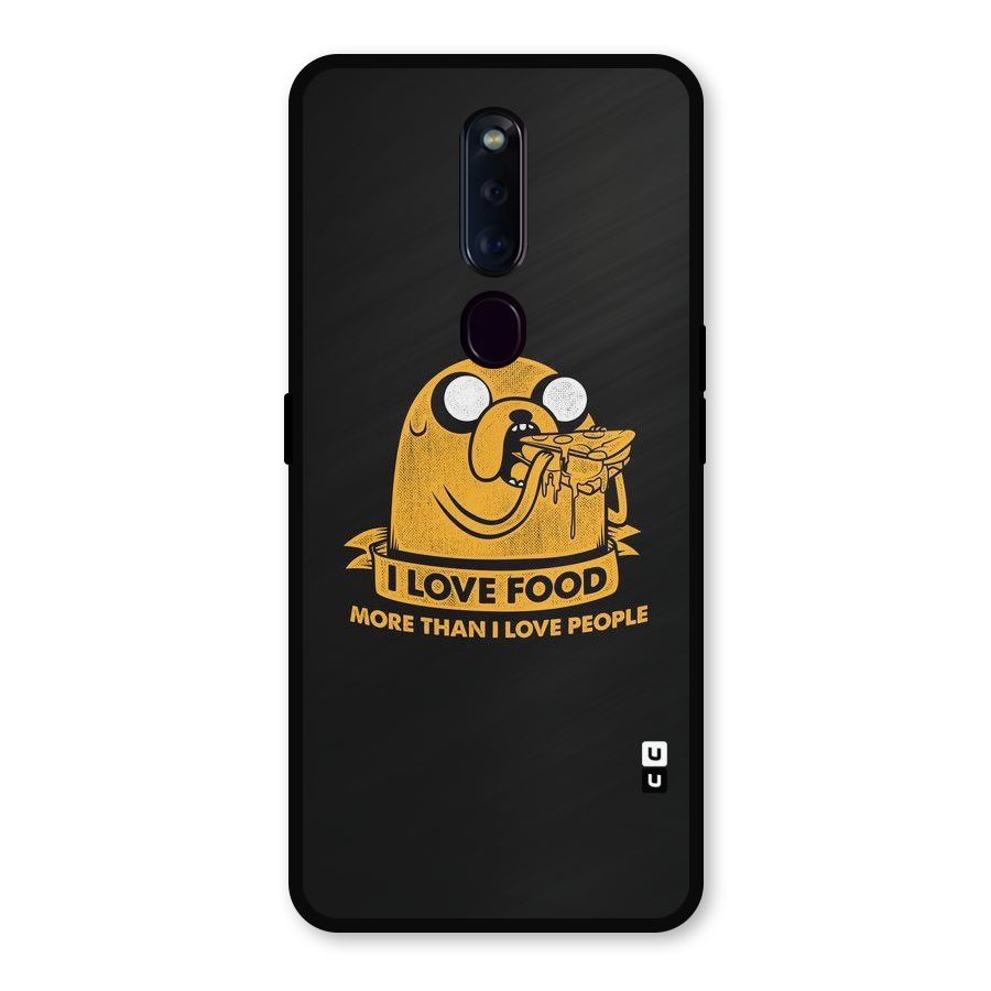 Love Food Metal Back Case for Oppo F11 Pro