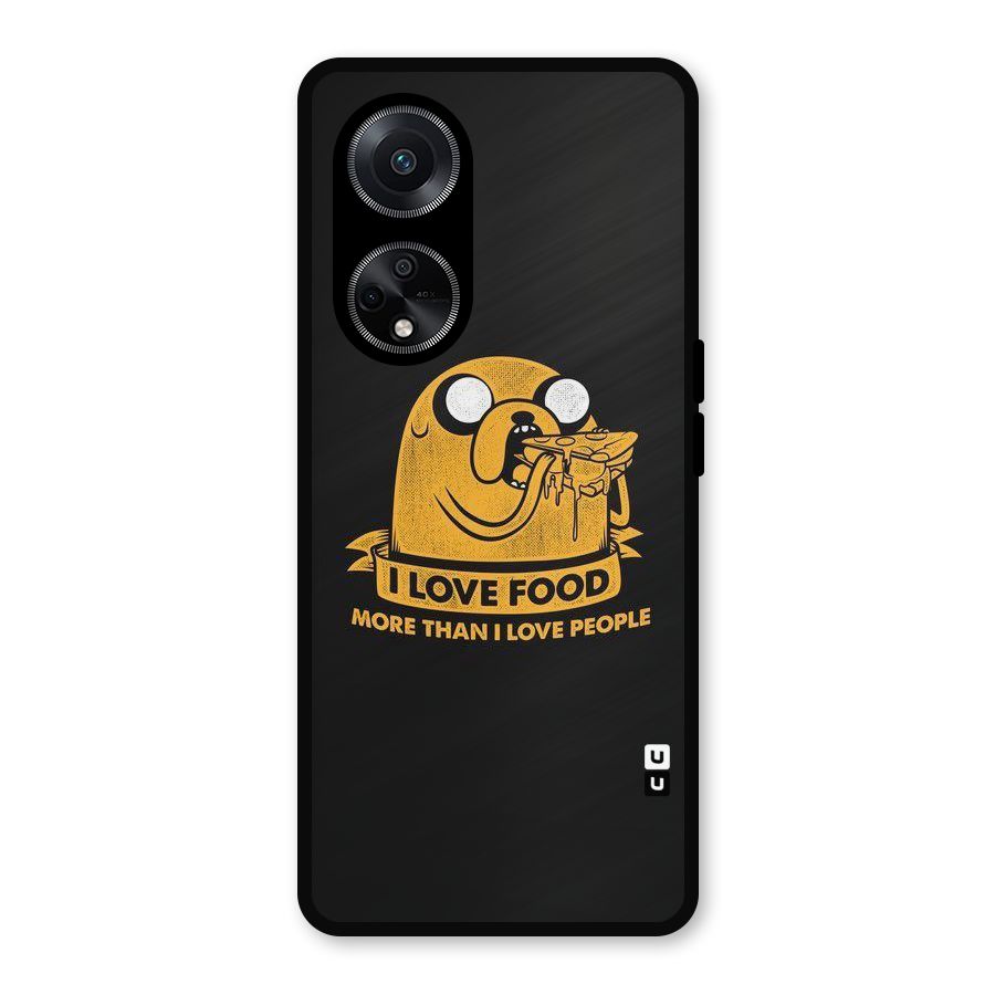 Love Food Metal Back Case for Oppo F23