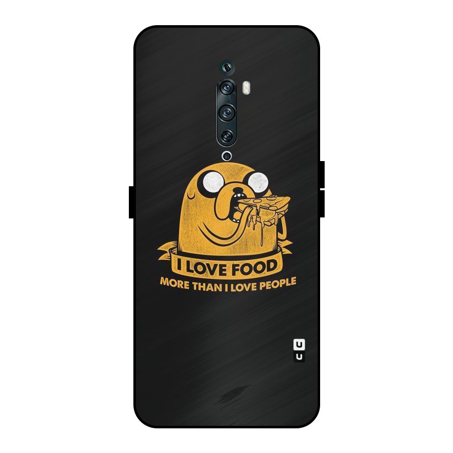 Love Food Metal Back Case for Oppo Reno2 Z