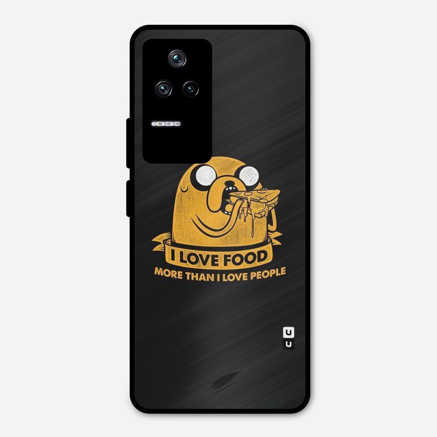 Love Food Metal Back Case for Poco F4 5G