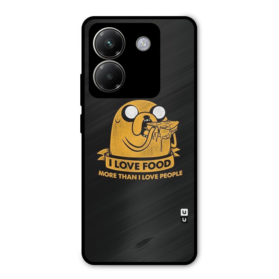 Love Food Metal Back Case for Poco M7 Pro 5G