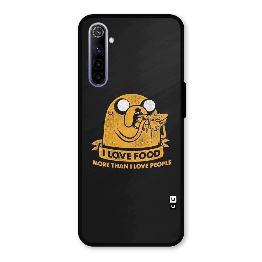 Love Food Metal Back Case for Realme 6i