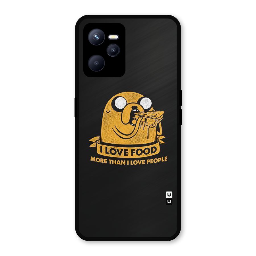 Love Food Metal Back Case for Realme C35