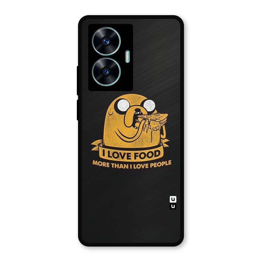 Love Food Metal Back Case for Realme C55