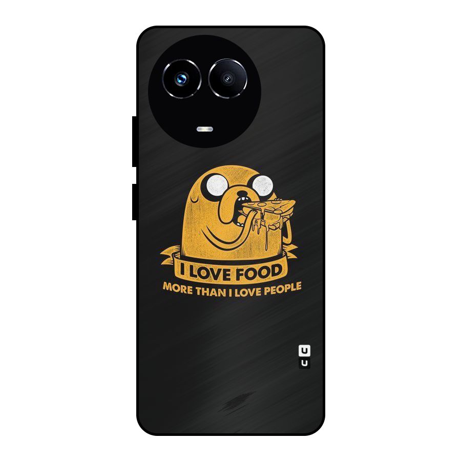 Love Food Metal Back Case for Realme Narzo 60X