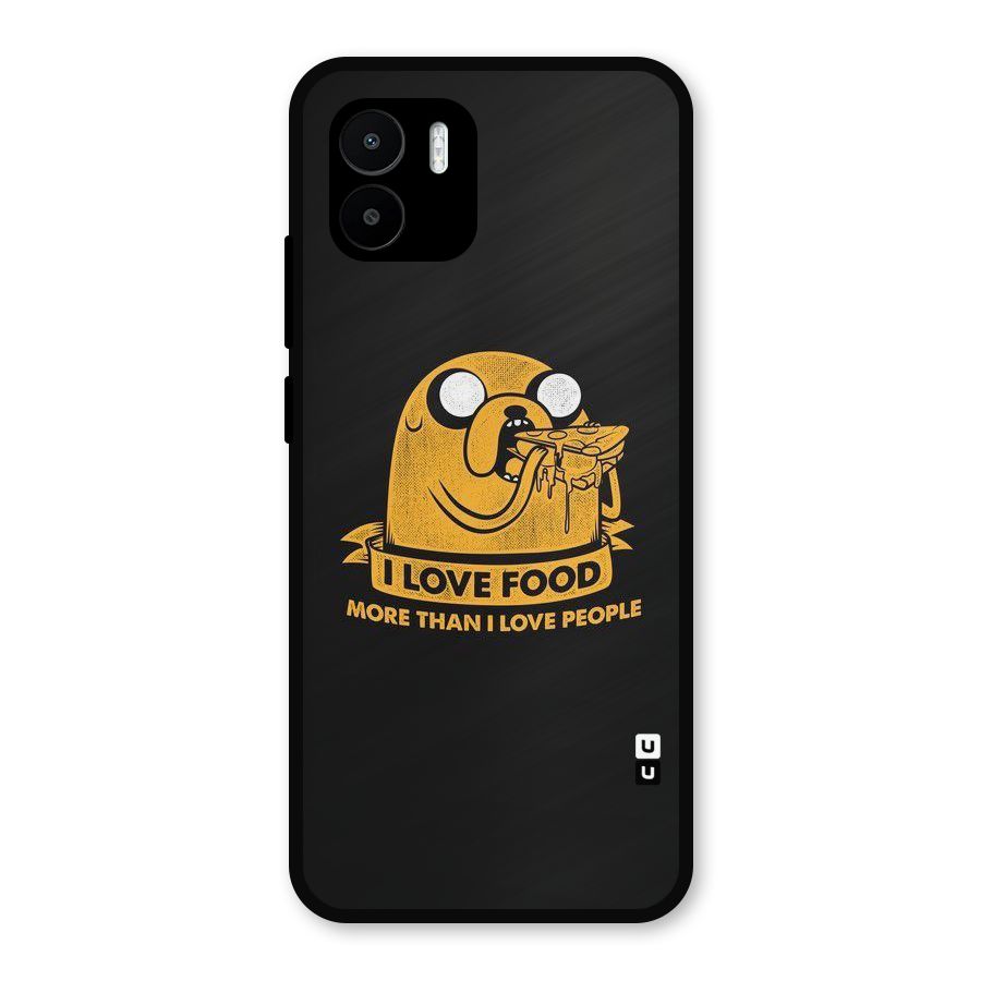 Love Food Metal Back Case for Redmi A2
