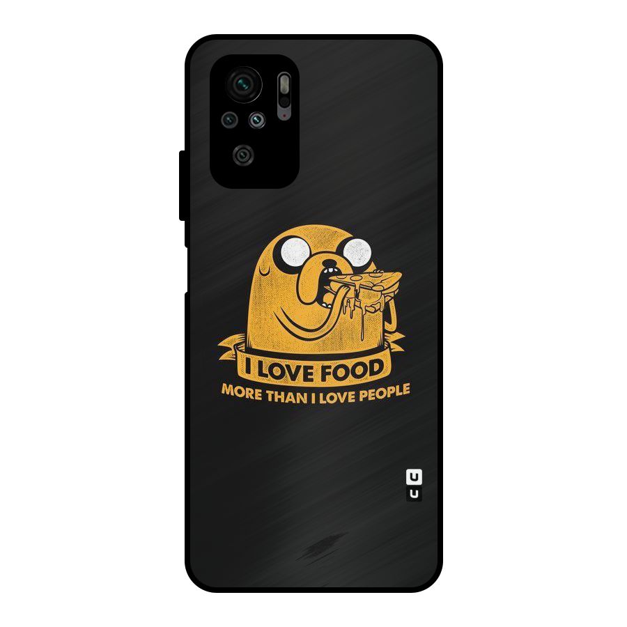 Love Food Metal Back Case for Redmi Note 10S