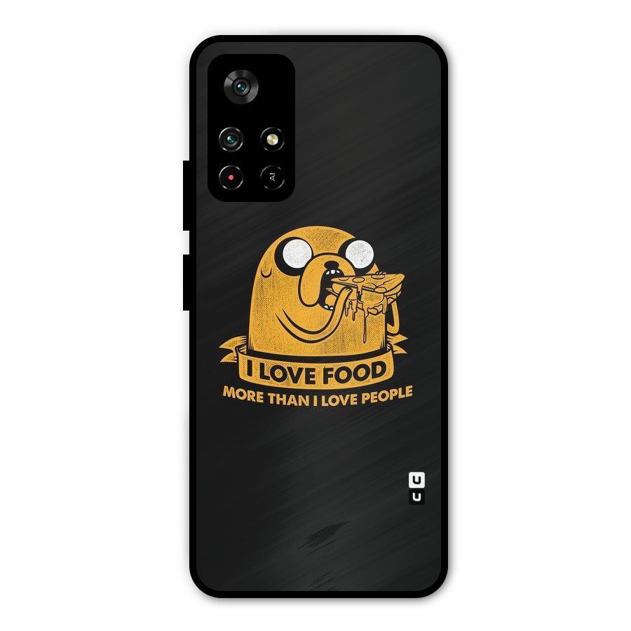 Love Food Metal Back Case for Redmi Note 11T 5G