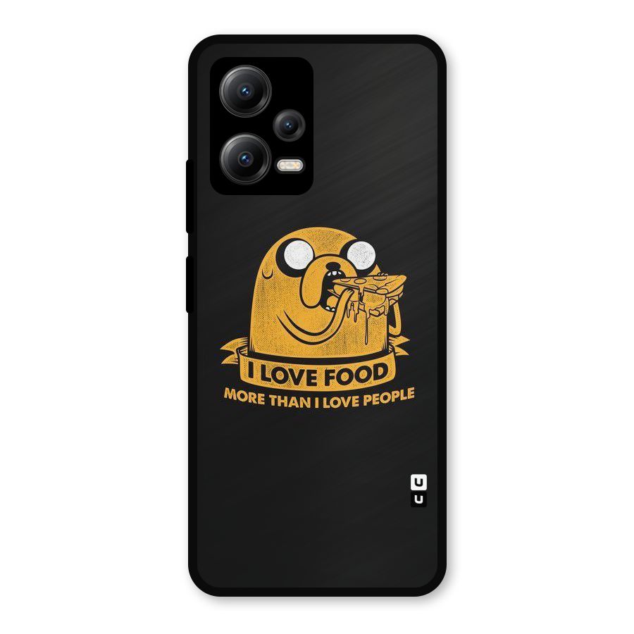 Love Food Metal Back Case for Redmi Note 12 5G