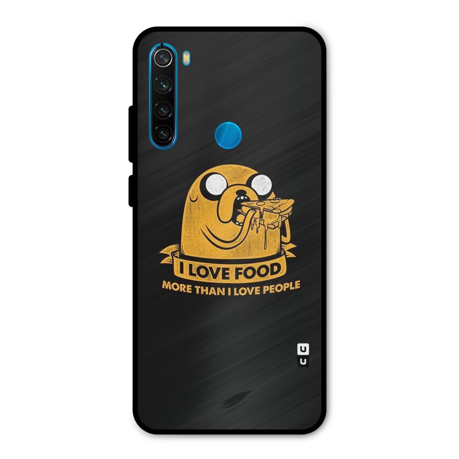 Love Food Metal Back Case for Redmi Note 8