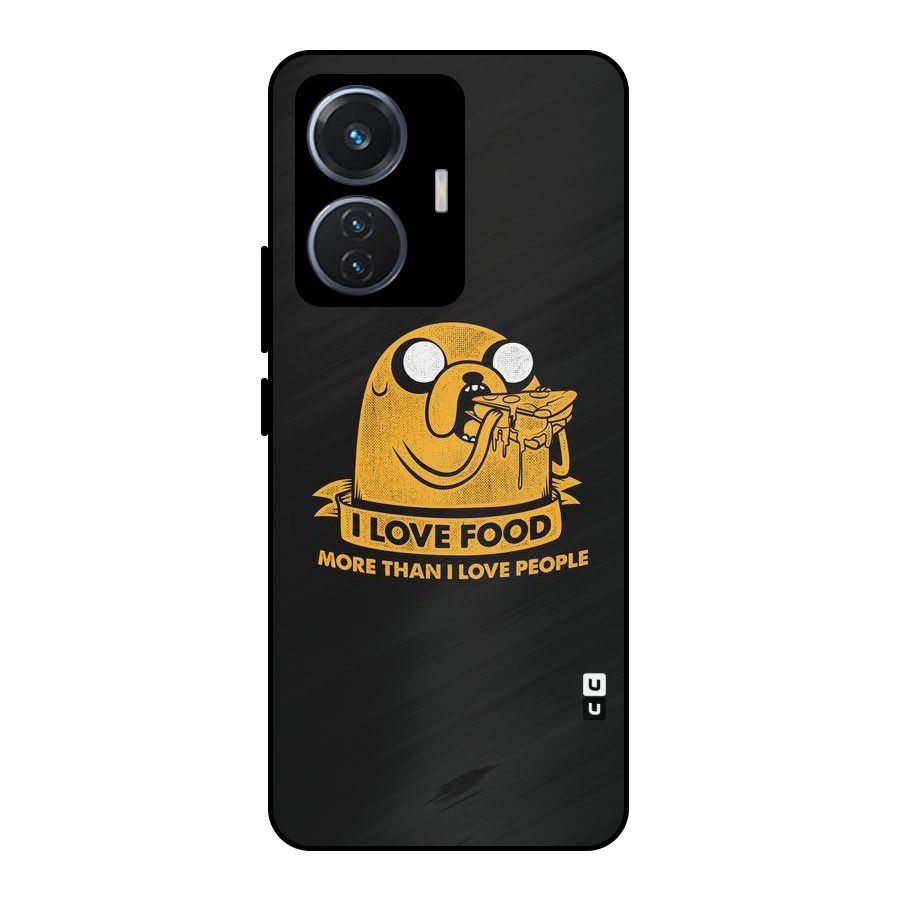 Love Food Metal Back Case for Vivo T1 44W