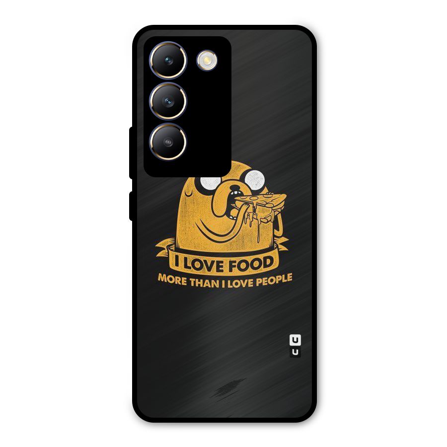 Love Food Metal Back Case for Vivo T3 5G
