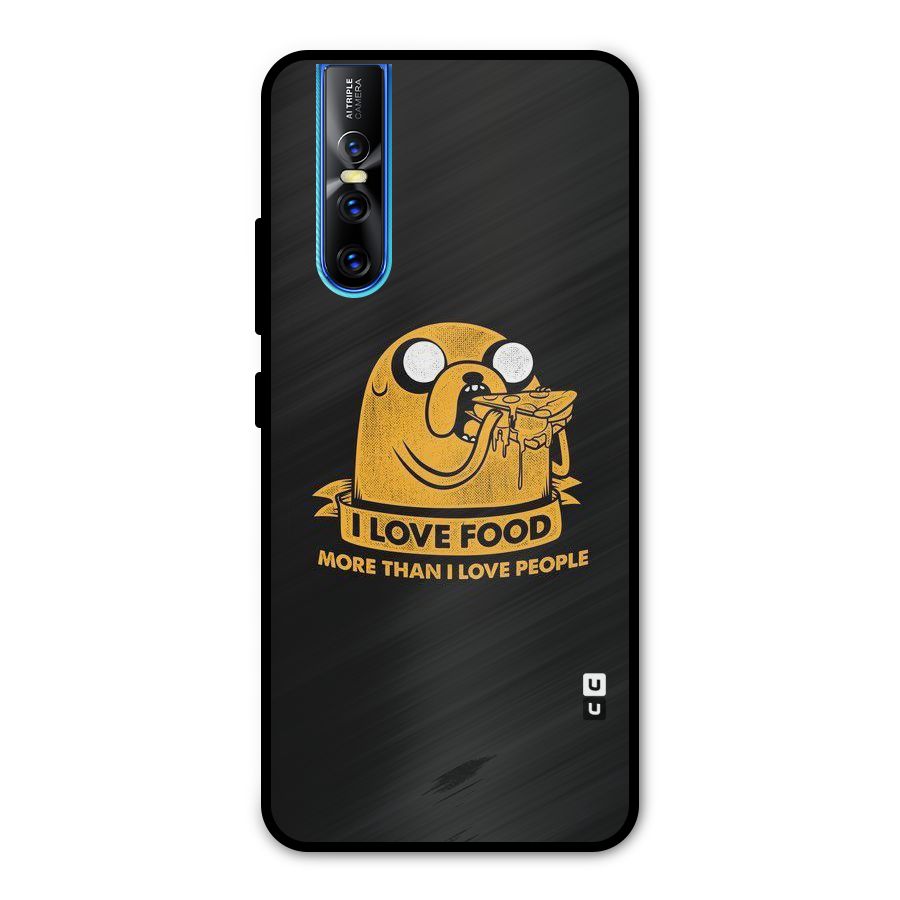 Love Food Metal Back Case for Vivo V15 Pro