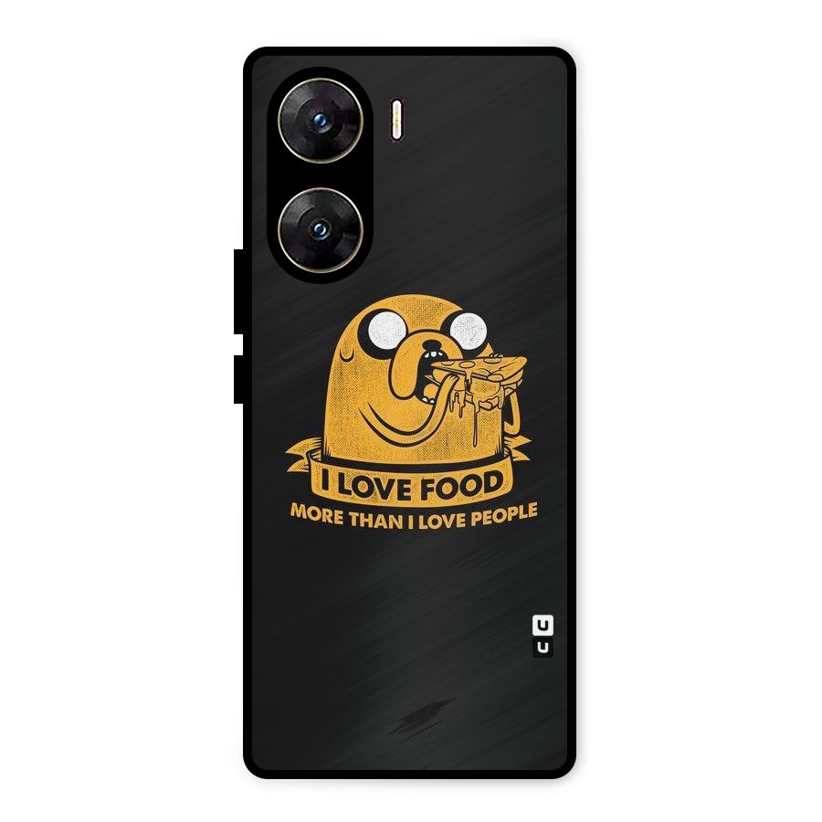 Love Food Metal Back Case for Vivo V29e