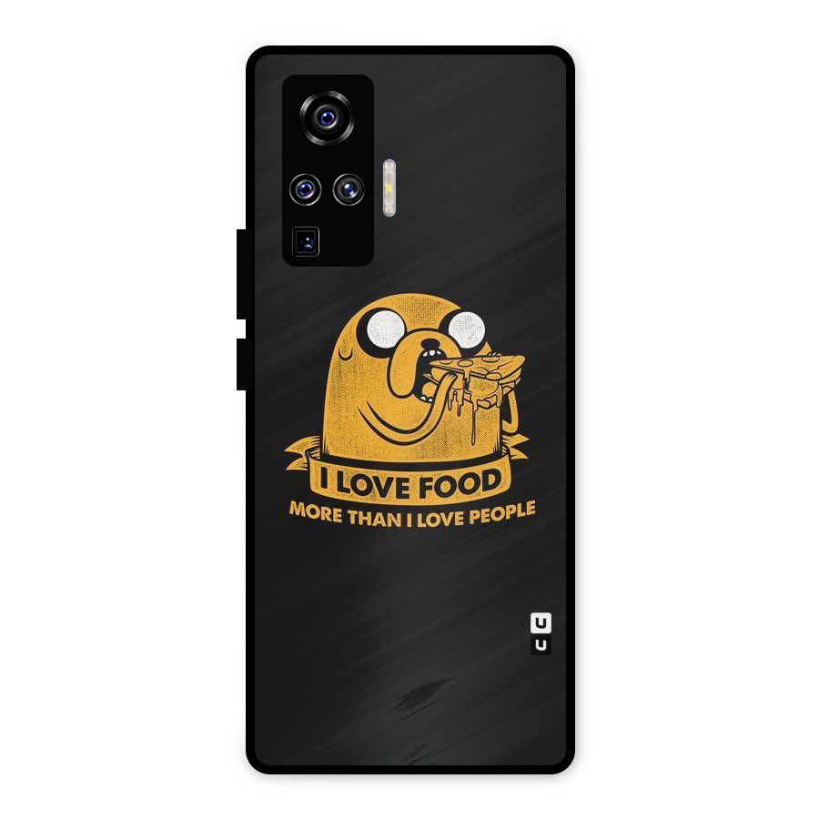 Love Food Metal Back Case for Vivo X50 Pro