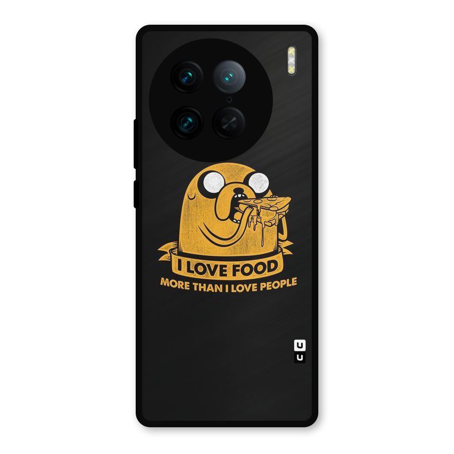 Love Food Metal Back Case for Vivo X90 Pro