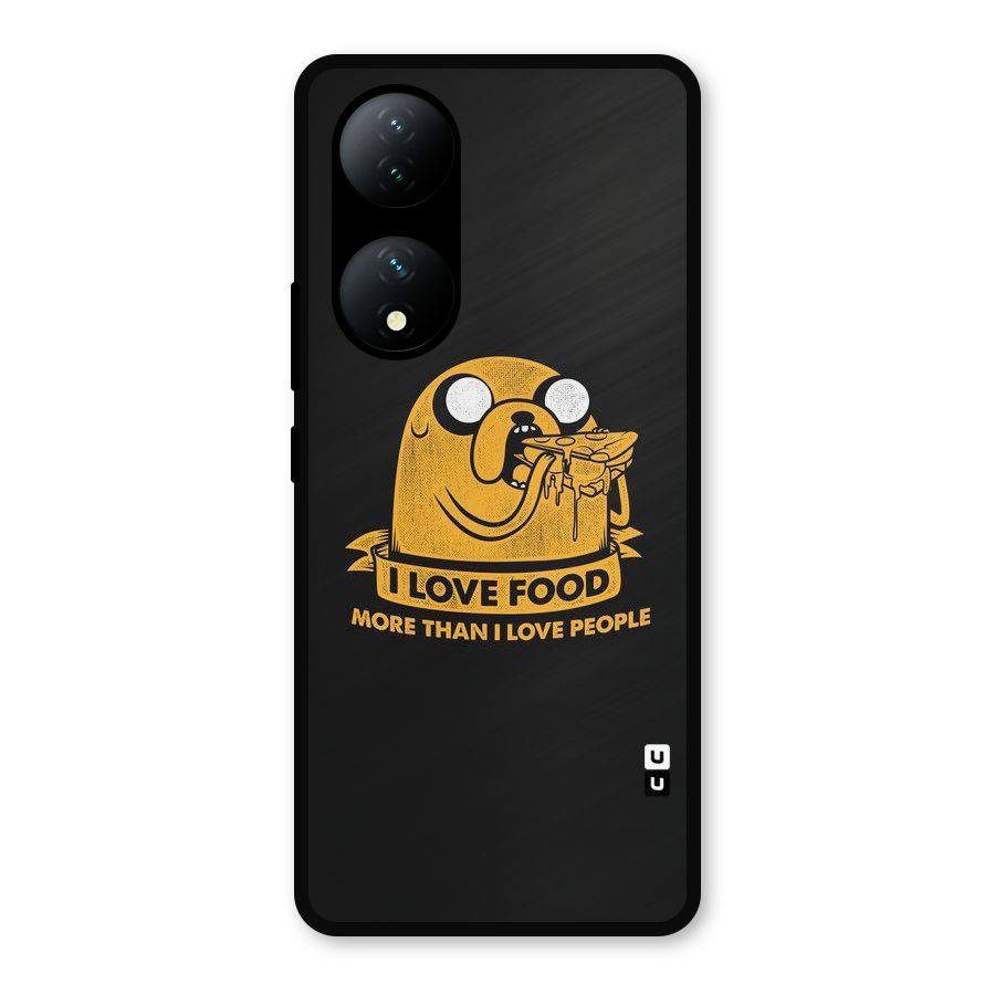 Love Food Metal Back Case for Vivo Y100a