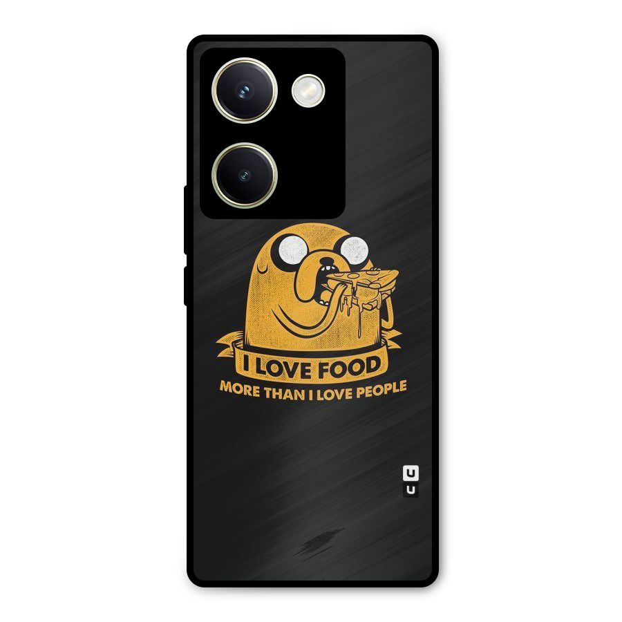 Love Food Metal Back Case for Vivo Y200 Pro