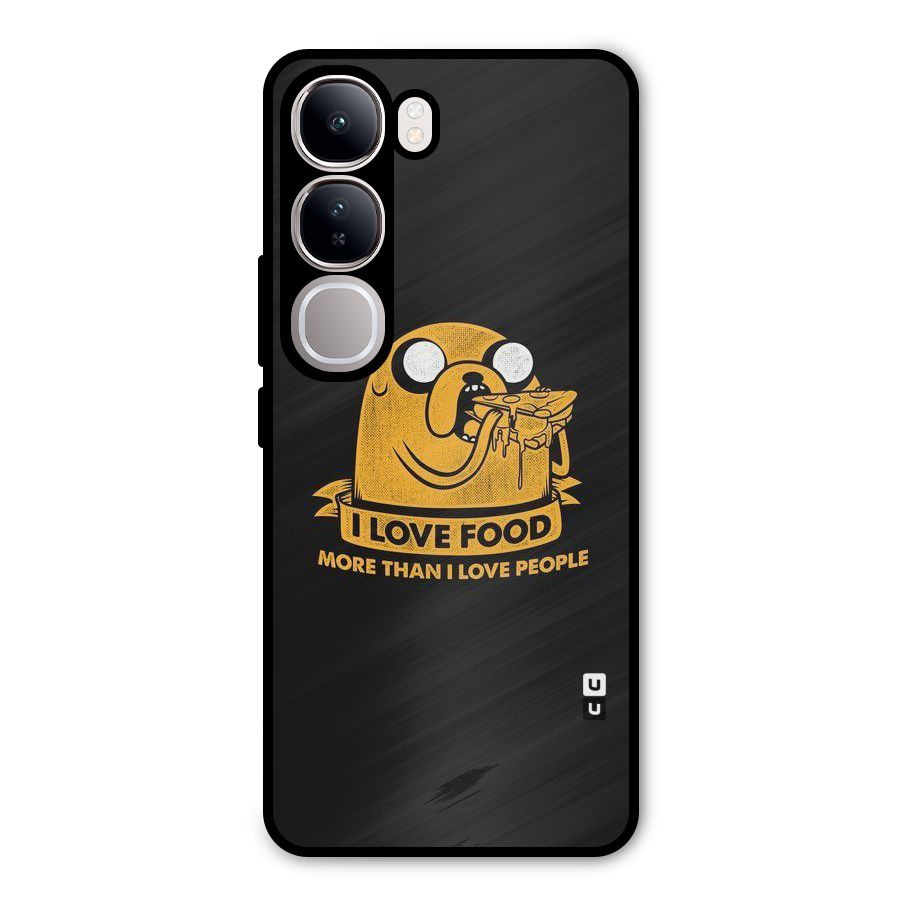 Love Food Metal Back Case for Vivo Y300