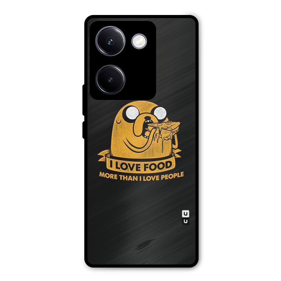 Love Food Metal Back Case for Vivo Y300 Plus