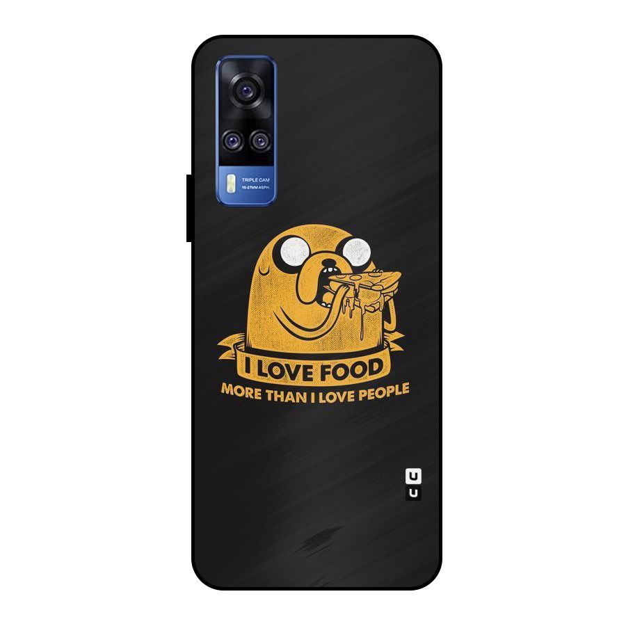 Love Food Metal Back Case for Vivo Y51