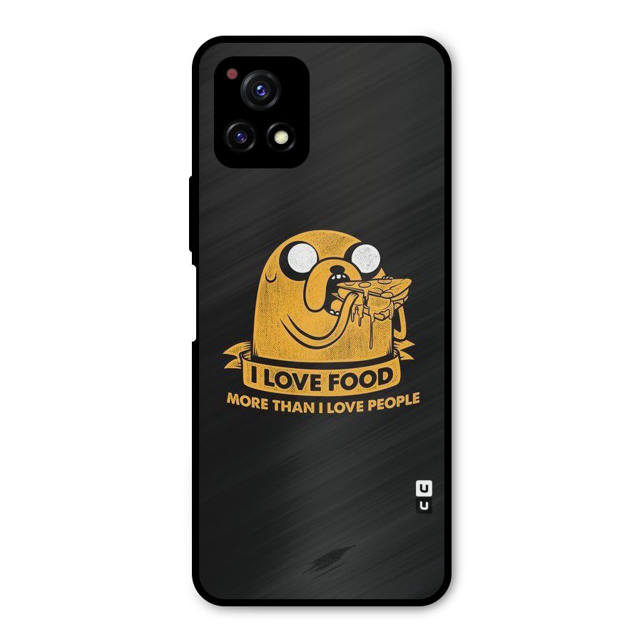 Love Food Metal Back Case for Vivo Y72 5G