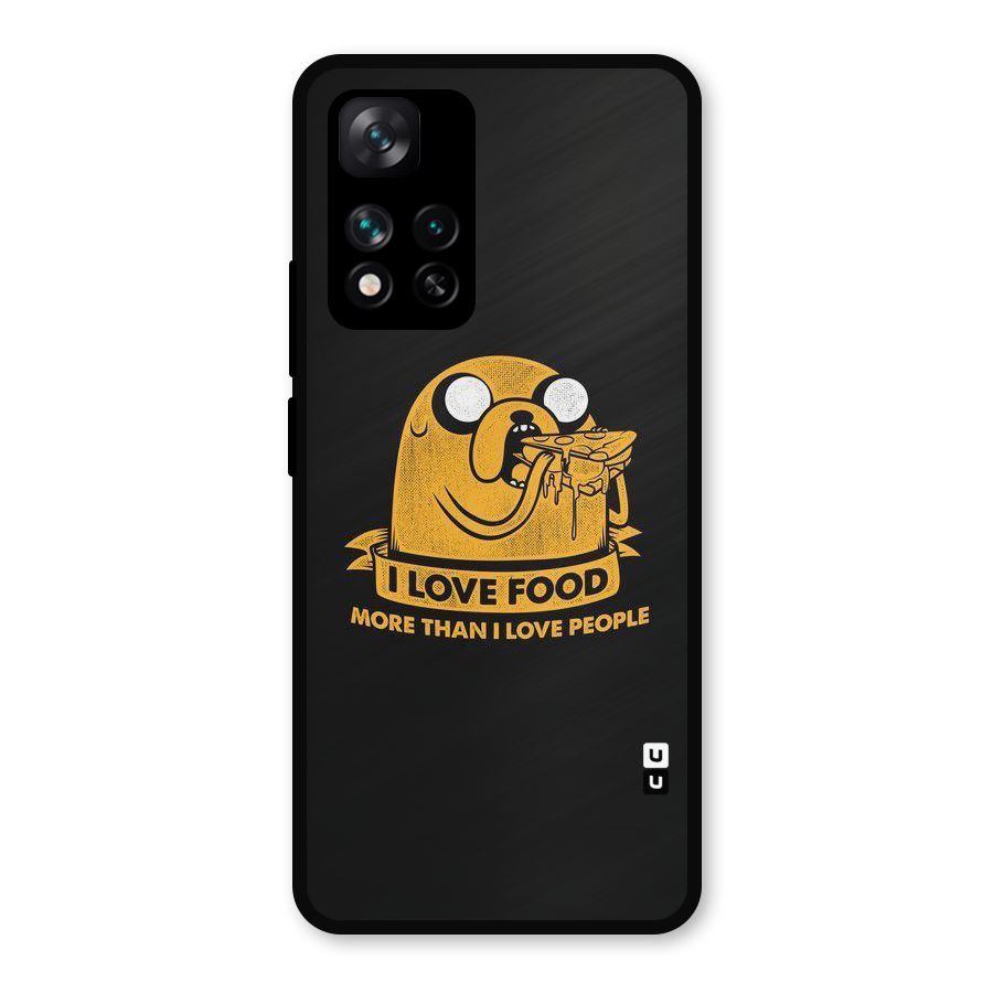 Love Food Metal Back Case for Xiaomi 11i Hypercharge 5G