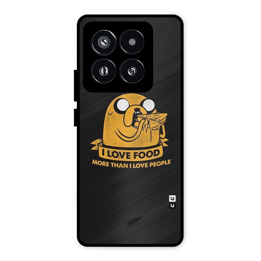 Love Food Metal Back Case for Xiaomi 14 Pro