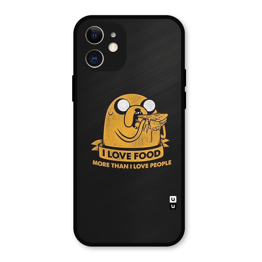 Love Food Metal Back Case for iPhone 12
