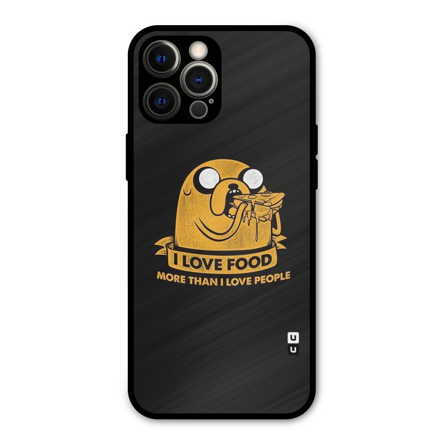Love Food Metal Back Case for iPhone 12 Pro Max