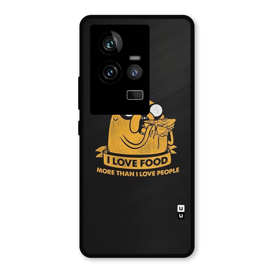 Love Food Metal Back Case for iQOO 11 5G