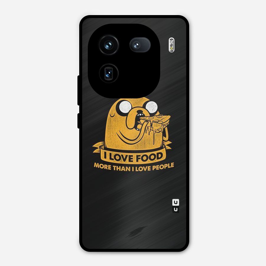Love Food Metal Back Case for iQOO 12
