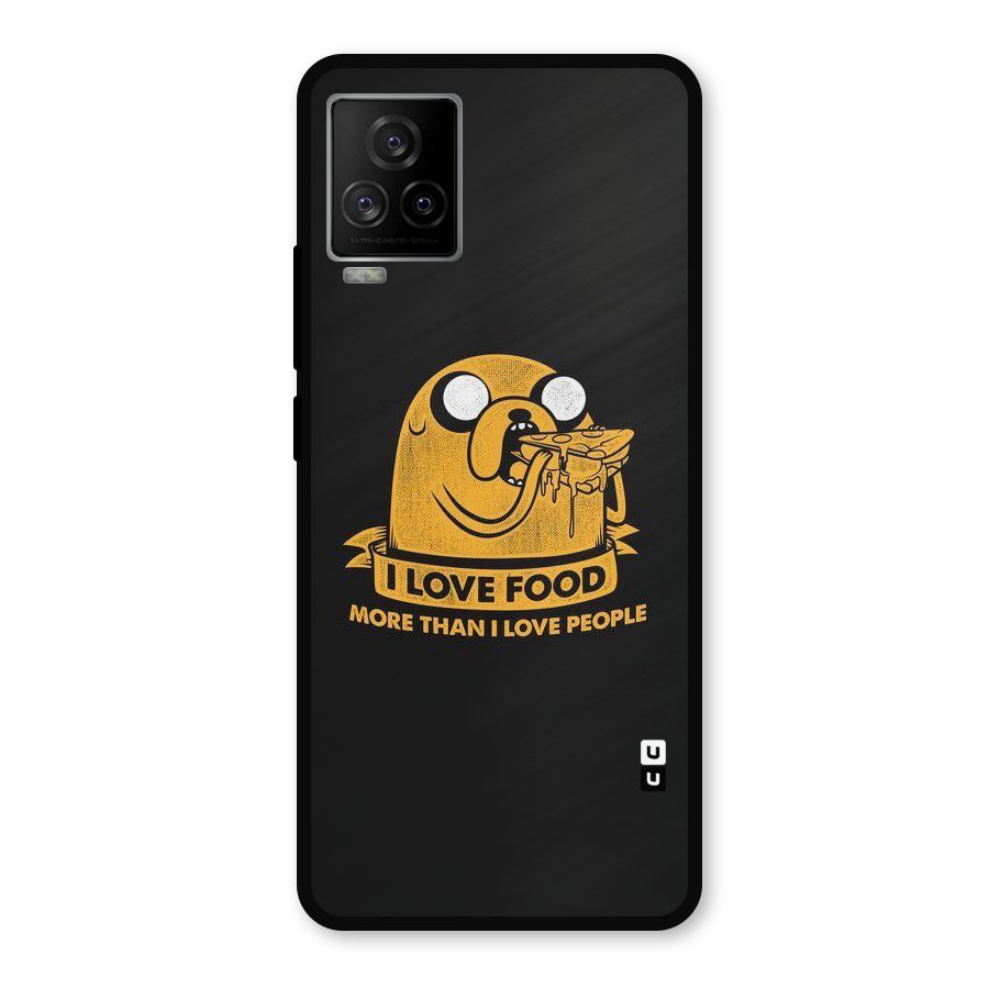 Love Food Metal Back Case for iQOO 7 Legend 5G