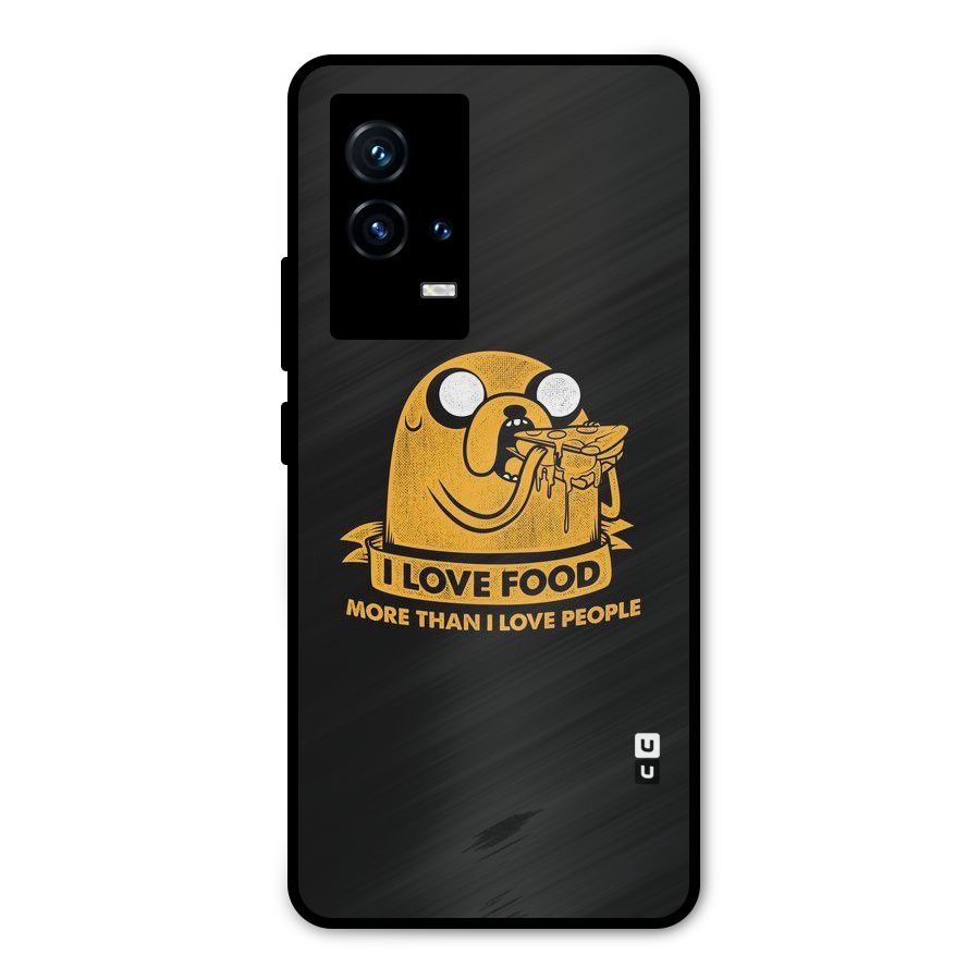 Love Food Metal Back Case for iQOO 9 5G