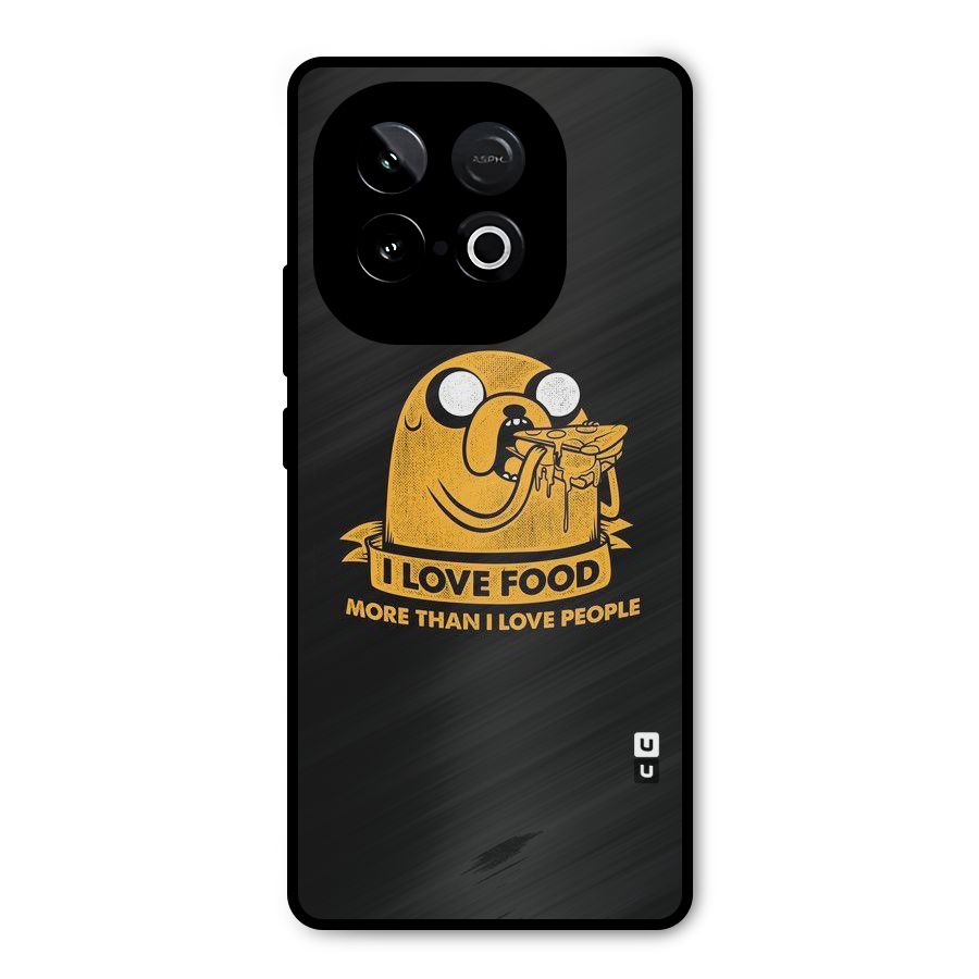 Love Food Metal Back Case for iQOO Neo 10