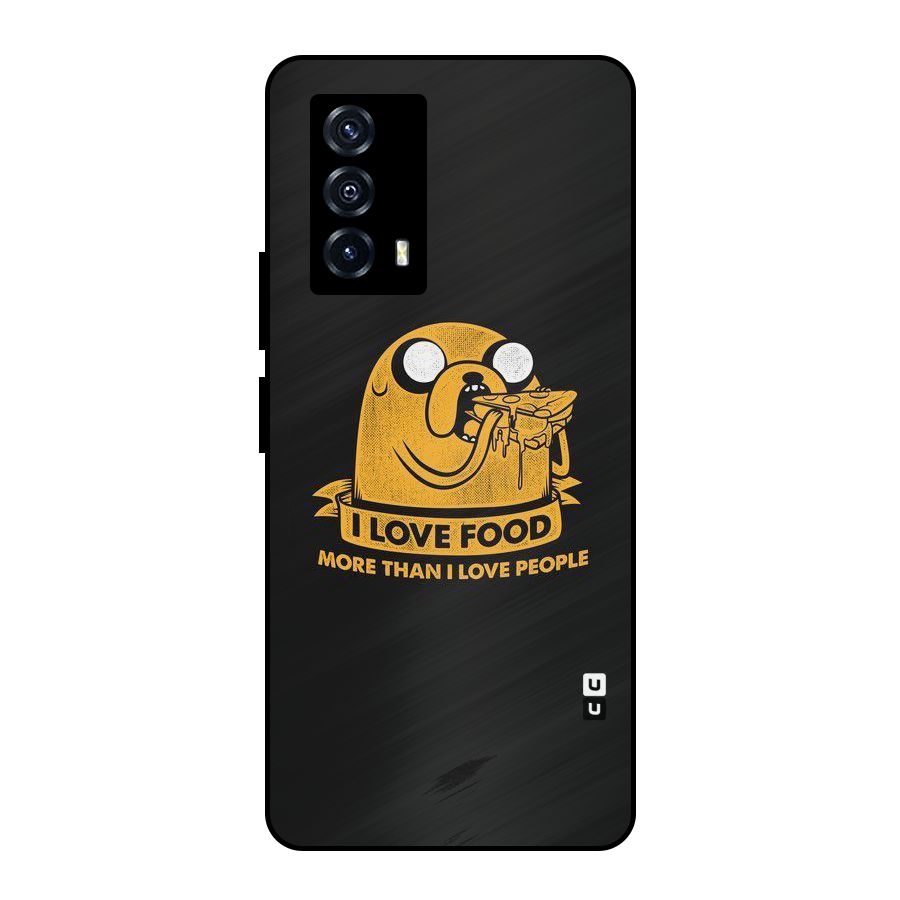 Love Food Metal Back Case for iQOO Z5