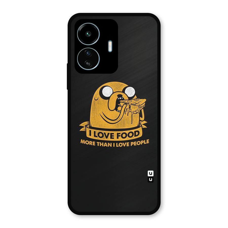Love Food Metal Back Case for vivo iQOO Z6 Lite 5G