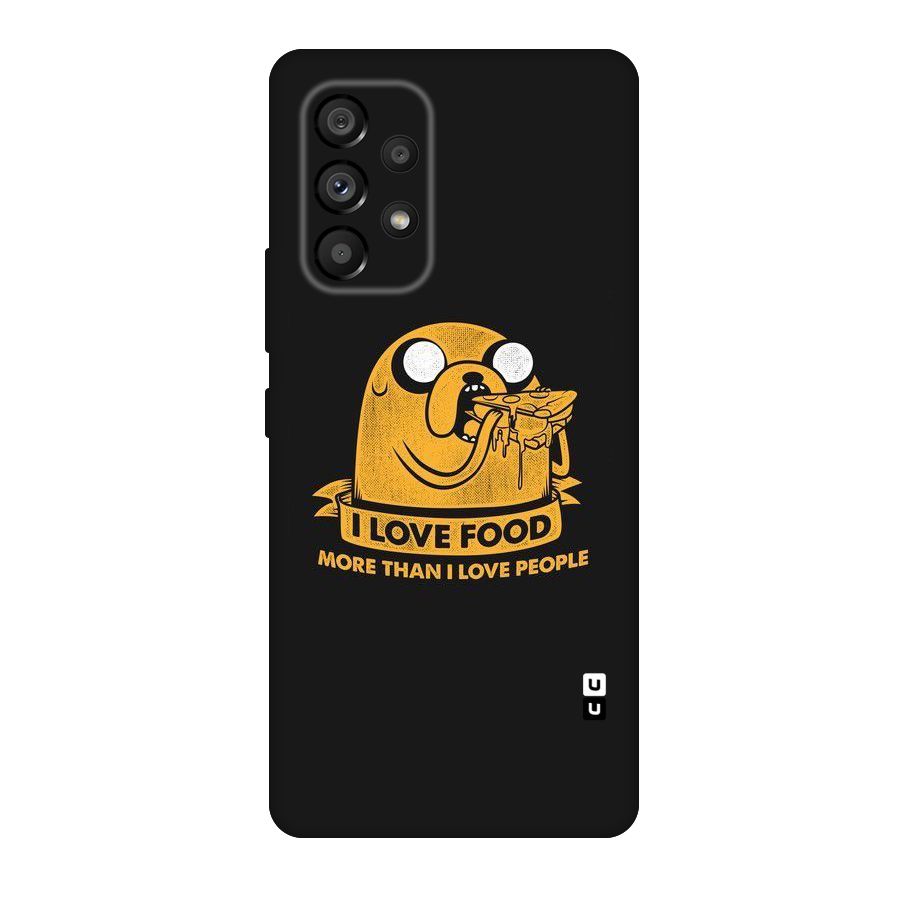 Love Food Original Polycarbonate Back Case for Galaxy A53 5G