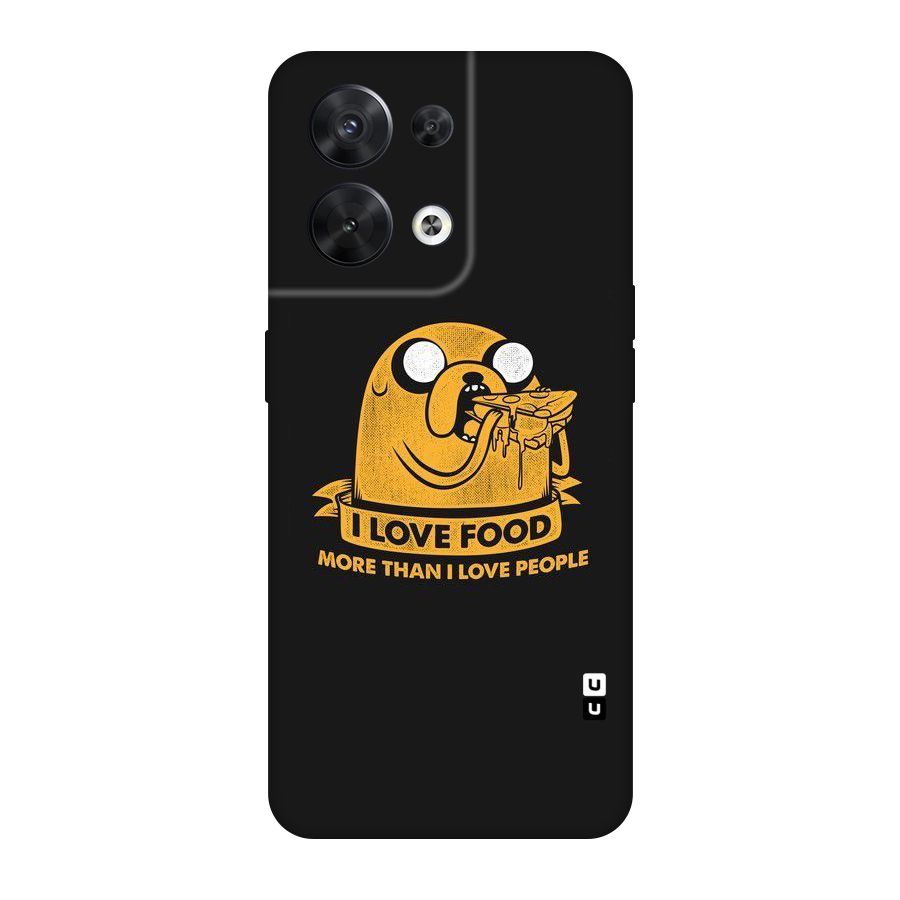 Love Food Original Polycarbonate Back Case for Oppo Reno8 5G