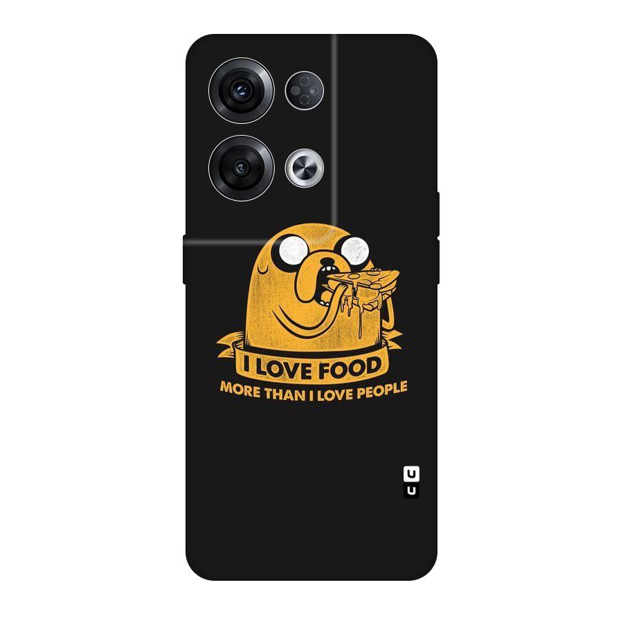 Love Food Original Polycarbonate Back Case for Oppo Reno8 Pro 5G